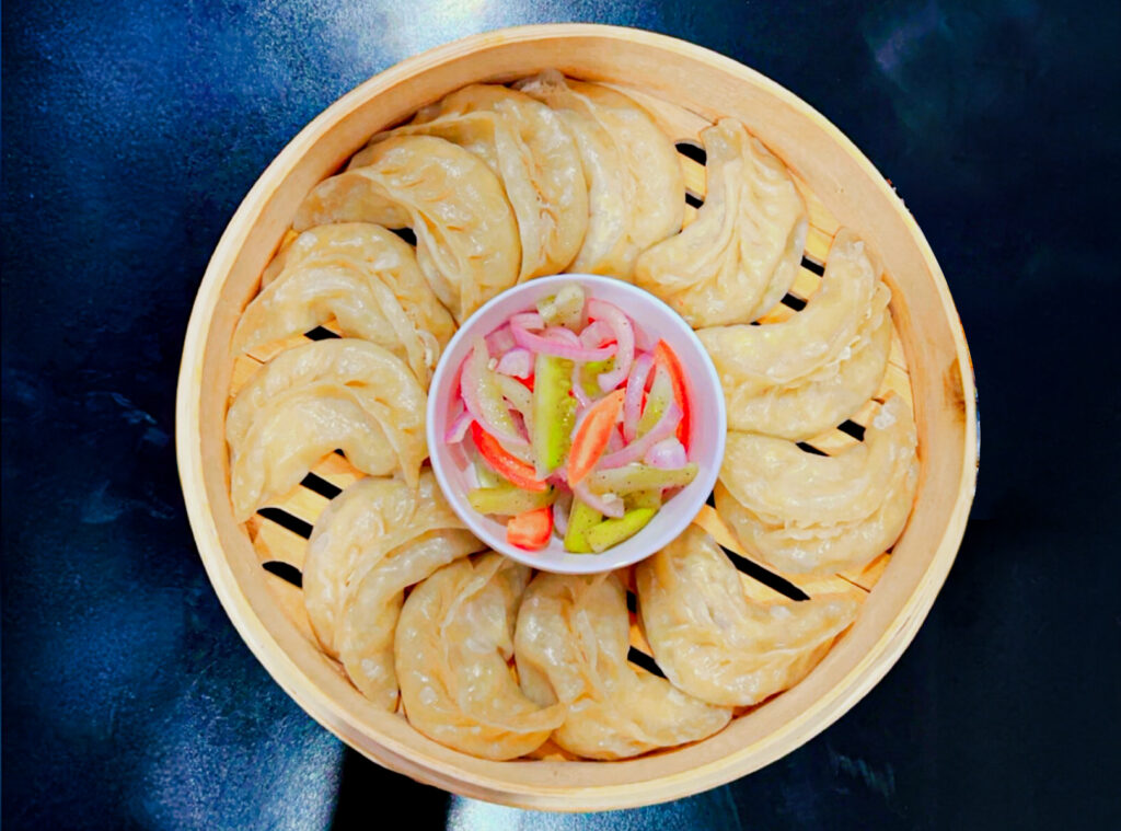veg nov veg momos
